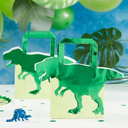 Feestbazaar Dinosaurus Tasjes Roarsome (5st)
