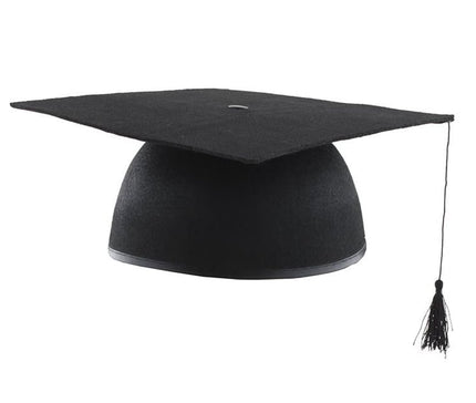 Feestbazaar Diploma Hoed Kind Zwart