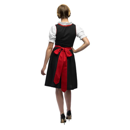 Feestbazaar Dirndl Frau Fischer Rood