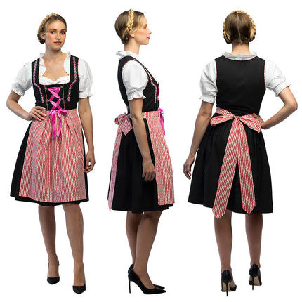 Feestbazaar Dirndl Frau Fischer Roze