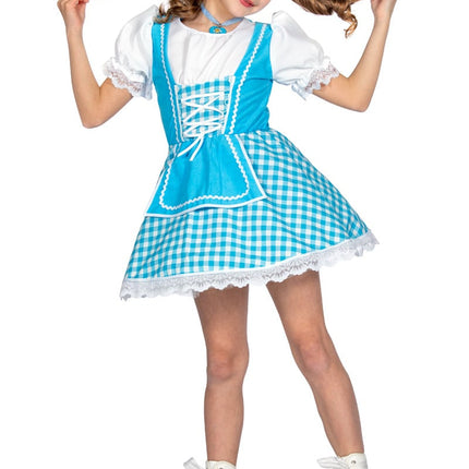 Feestbazaar Dirndl Jurk Aqua Meisje Elise