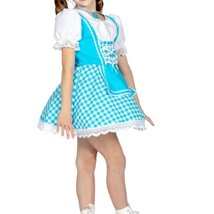 Feestbazaar Dirndl Jurk Aqua Meisje Elise