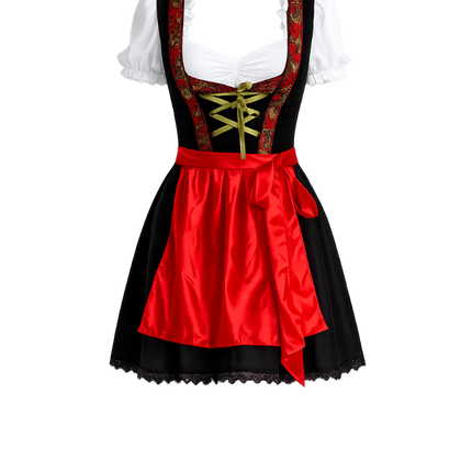 Feestbazaar Dirndl Rood Belle