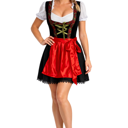 Feestbazaar Dirndl Rood Belle