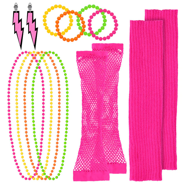 Feestbazaar Disco 80's Party Accessoires Set