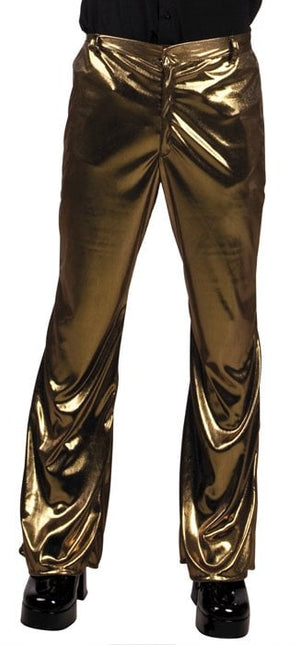 Feestbazaar Disco broek goud
