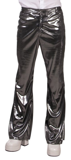 Feestbazaar Disco broek zilver