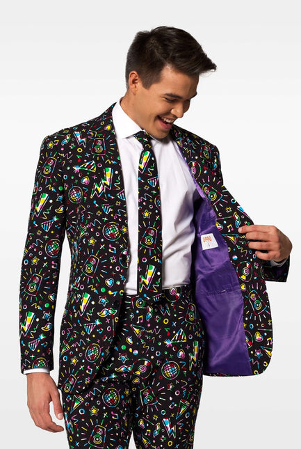 Feestbazaar Disco Dude Pak Volwassenen Opposuits