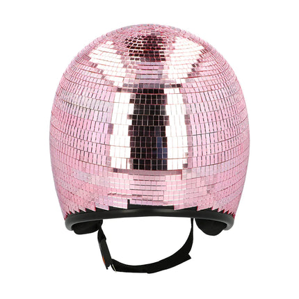 Feestbazaar Disco Helm 80s Roze