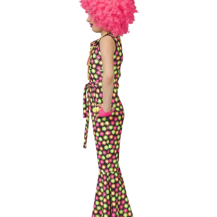 Feestbazaar Disco Jumpsuit Kind Flower