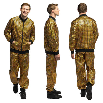 Feestbazaar Disco Kostuum Golden Groove