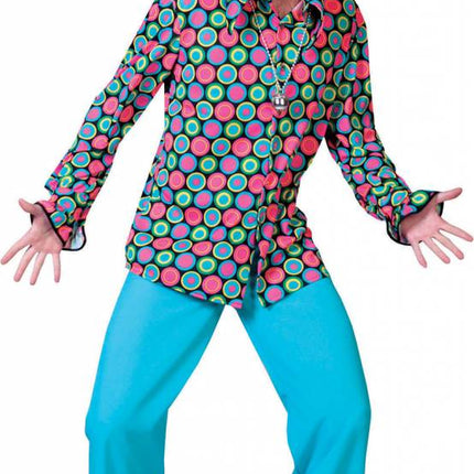 Feestbazaar Disco Polka Bolletjes blouse