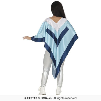 Feestbazaar Disco Poncho Volwassenen