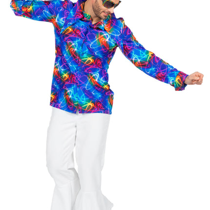 Feestbazaar Disco Shirt Atomic Heren