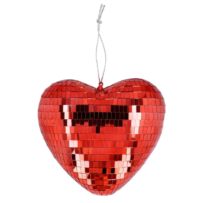 Feestbazaar Discobal Hart Rood (19cm)