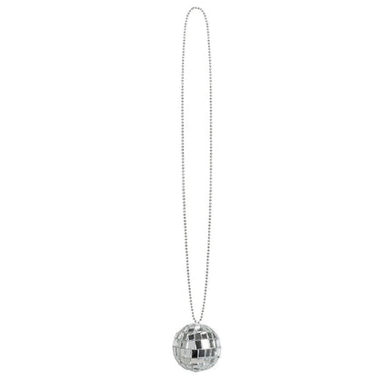 Feestbazaar Discobal Ketting Zilver