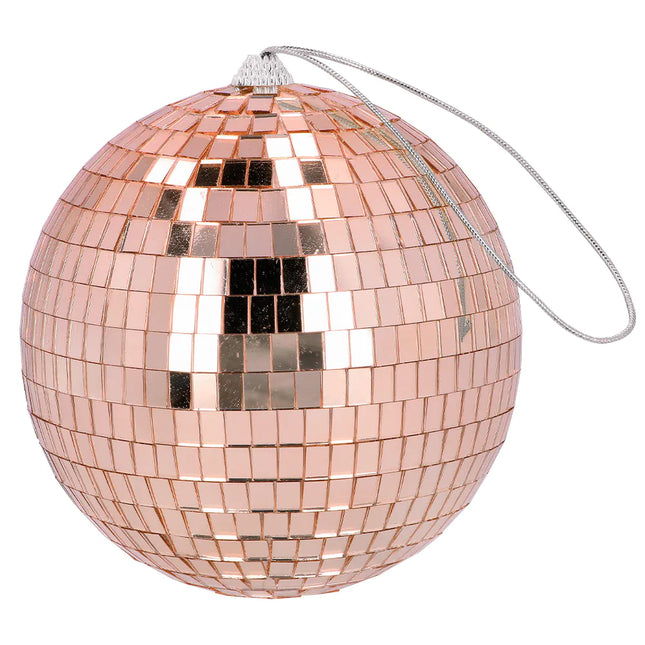 Feestbazaar Discobal Rosé Goud (15cm)