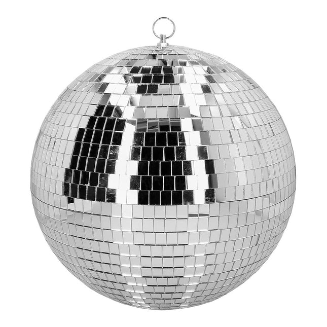 Feestbazaar Discobal Spiegelend Zilver (30cm)