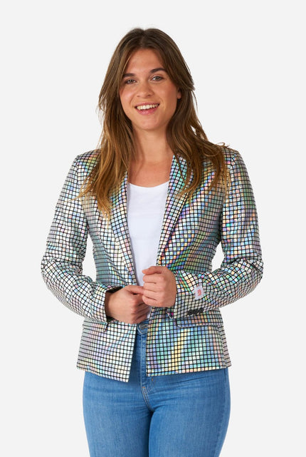 Feestbazaar Discoballer Dames Blazer