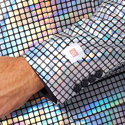 Feestbazaar Discoballer Heren Pak Opposuits