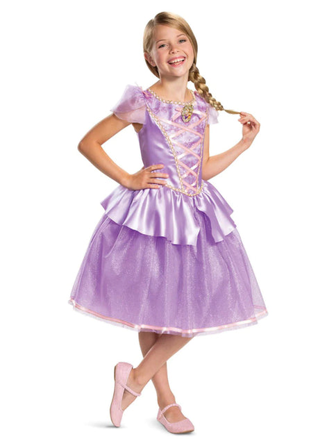 Feestbazaar Disney Rapunzel Jurk Kind Luxe