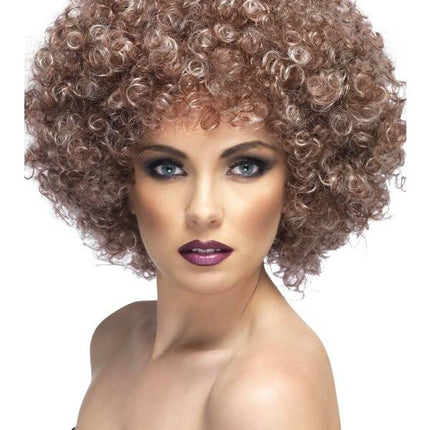 Feestbazaar Diva Afro pruik
