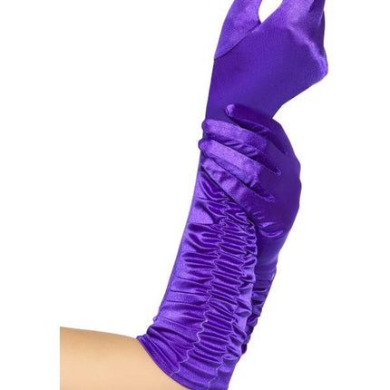 Feestbazaar Diva handschoenen paars