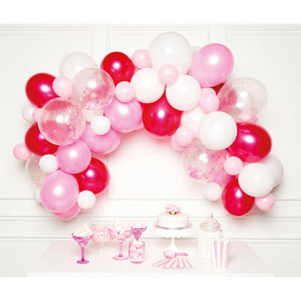 Feestbazaar DIY Ballonnen Set Roze