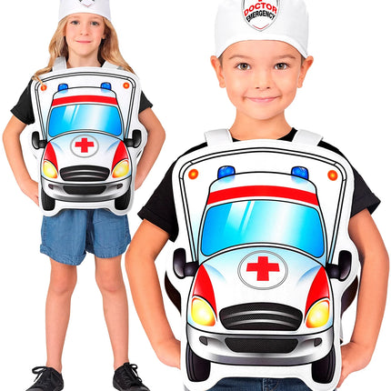 Feestbazaar Dokter Ambulance Wagen Pakje Kind
