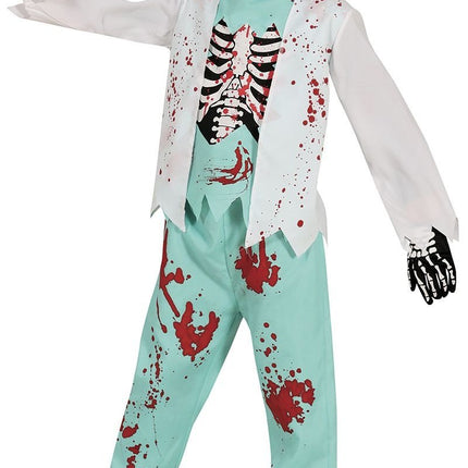 Feestbazaar Dokter Griezel Kostuum Skelet Kind