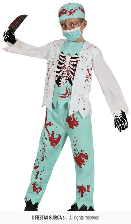 Feestbazaar Dokter Griezel Kostuum Skelet Kind