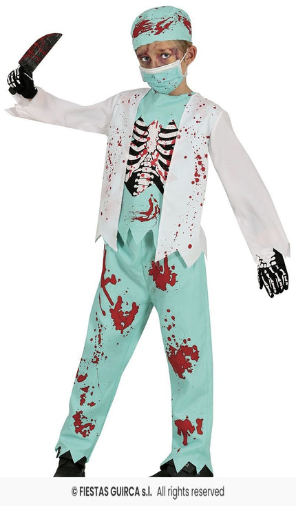 Feestbazaar Dokter Griezel Kostuum Skelet Kind