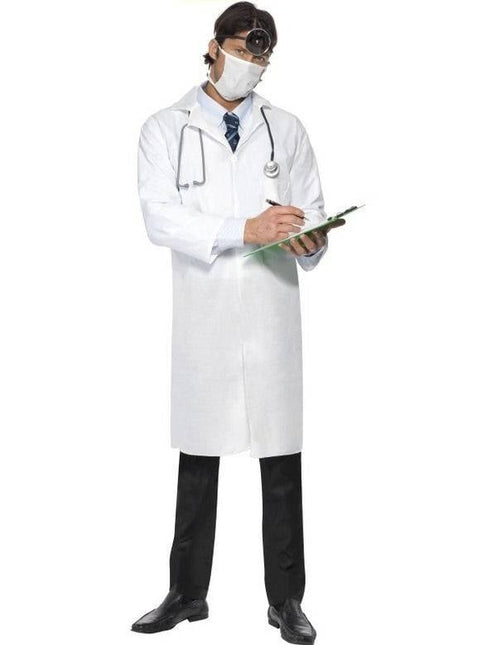 Feestbazaar Doktersjas Carnaval met mondkap
