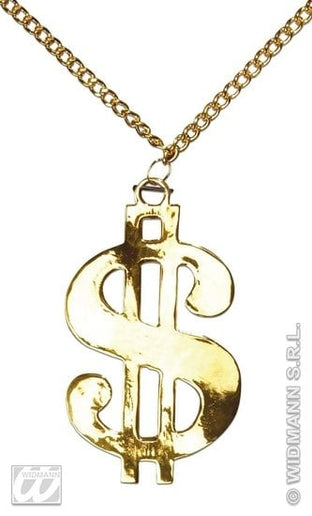 Feestbazaar Dollar gangster ketting