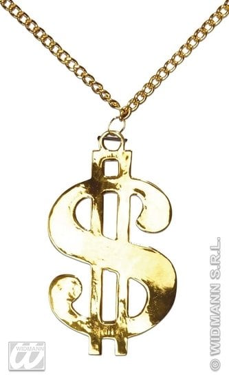Feestbazaar Dollar gangster ketting
