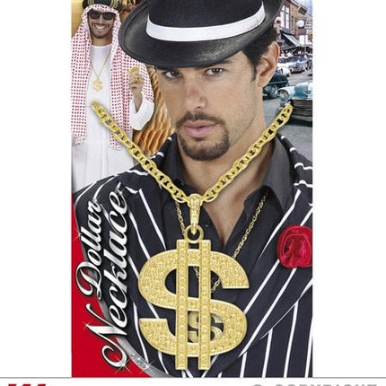 Feestbazaar Dollar ketting