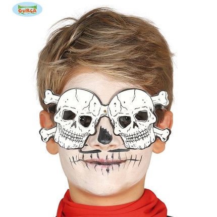 Feestbazaar Doodskop kinderbril