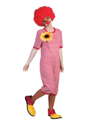 Feestbazaar Dorus Badpak Unisex Rood/Wit