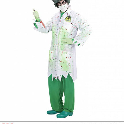 Feestbazaar Dr. Toxic Laboranten outfit