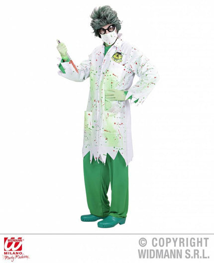 Feestbazaar Dr. Toxic Laboranten outfit