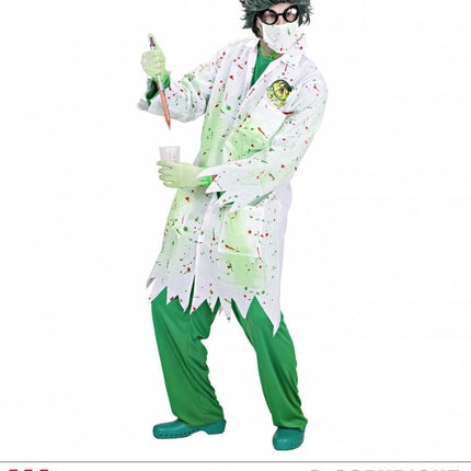 Feestbazaar Dr. Toxic Laboranten outfit