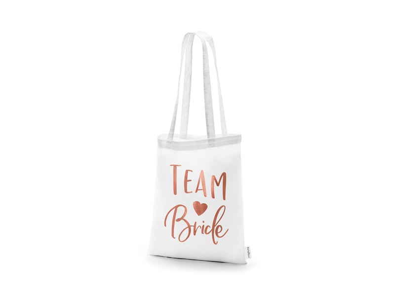 Feestbazaar Draagtas 'Team Bride'