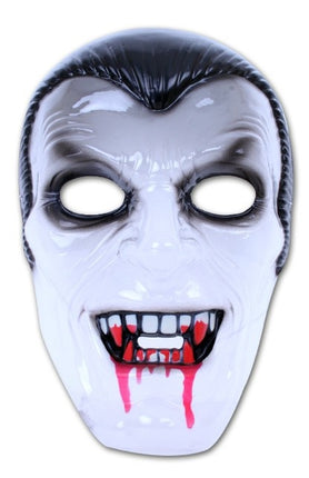 Feestbazaar Dracula Masker Transparant