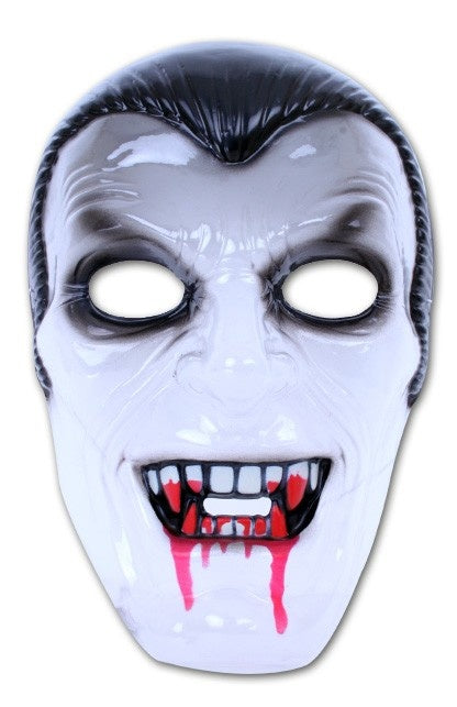 Feestbazaar Dracula Masker Transparant