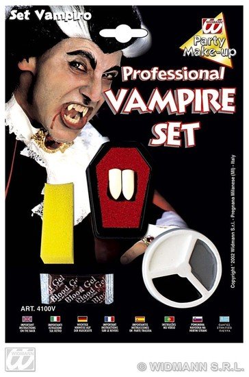 Feestbazaar Dracula Vampire set