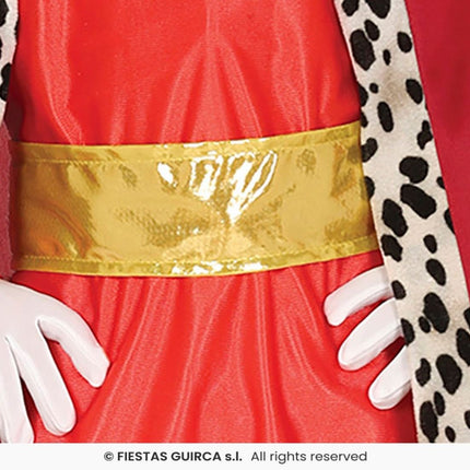 Feestbazaar Drie Koningen Kostuum Kind Rood