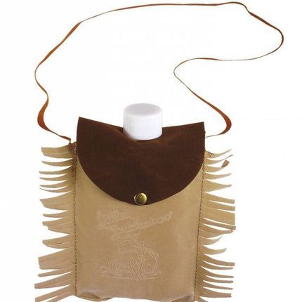 Feestbazaar Drinkfles in suede omhulsel