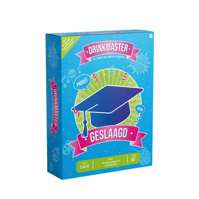 Feestbazaar Drinkmaster Drankspel Geslaagd