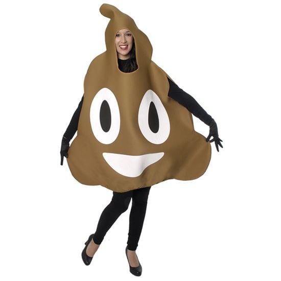 Feestbazaar Drol Emoticon Kostuum