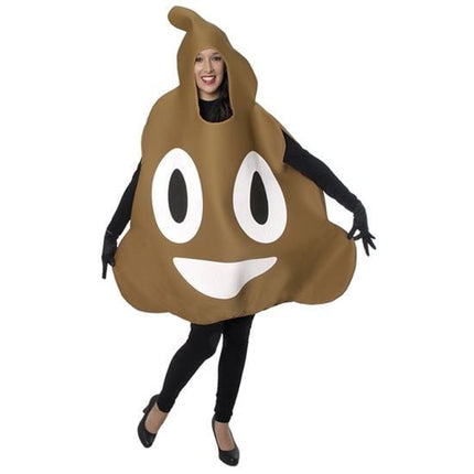 Feestbazaar Drol Emoticon Kostuum